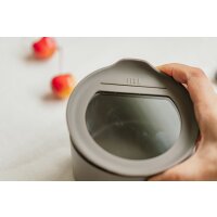 FIKA One Vorratsbehälter aus Keramik 650ml - Forest Grey
