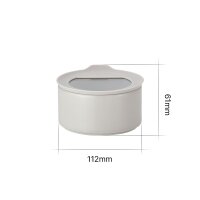 FIKA One Vorratsbehälter aus Keramik 420ml - Stone...