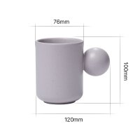 Better Finger Keramiktasse Ball - 300ml Violett